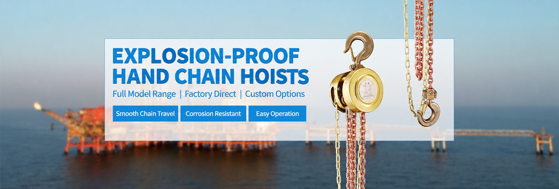 Explosion-Proof Hand Chain Hoists