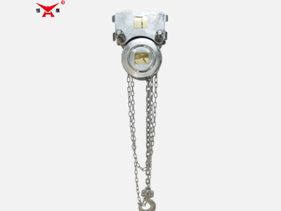 Low-Headroom Stainless Steel Hand Chain Hoist