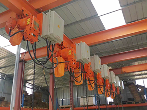 Explosion-Proof Electric Hoist Installation Site